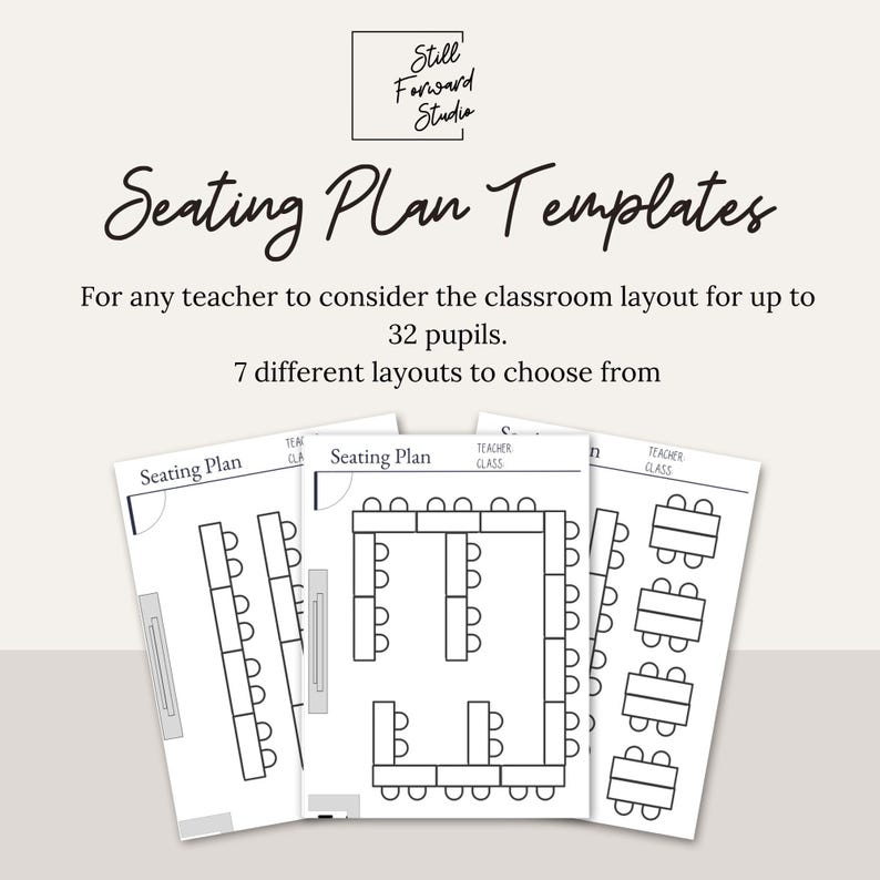 Seating Plan Templates for Teachers | Classroom Layout Planning | up to ...