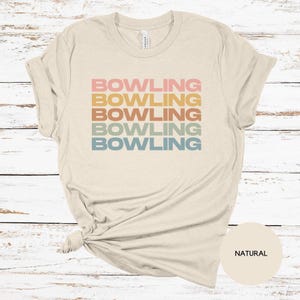 Bowling Shirt, Woman Bowling T-Shirt, Gift for Bowlers, Bowling Apparel for Women, Bowling Accessories, Women Bowling Shirt Cotton