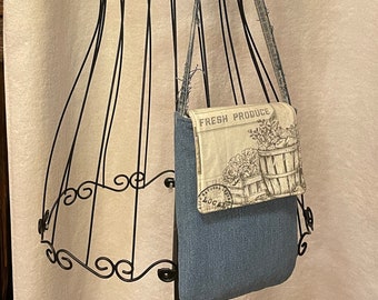 Denim purse