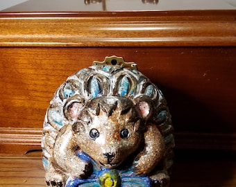 Figura de jardín de erizo de hormigón
