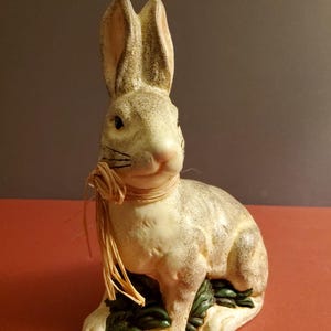 Porcelain Antique Handpainted Bunny