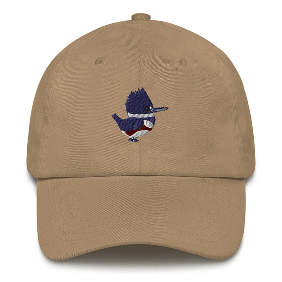 Hand painted Bird hat Hand-painted Hat from Mexico - Birds- White, Blue – Larkin Lane main image 4