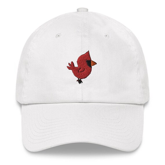 Embroidered Northern Cardinal Dad Hat: Bird Lover Gift - Etsy display picture 1