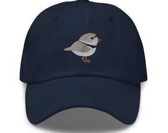 Broderad piping plover pappahatt: Shorebird baseballkeps