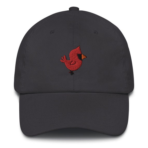 Embroidered Northern Cardinal Dad Hat: Bird Lover Gift - Etsy display picture 1