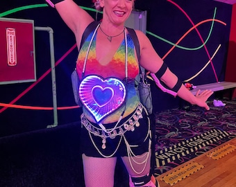 Infinite flava of Love LED infinity necklace