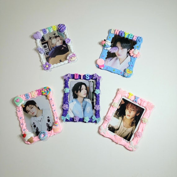 Handmade Decoden Photocard Holder, Kpop Toploader - Etsy