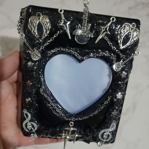 Cute Kpop Decoden Photocard Book Binder/Decorated PC binder/ Kpop Collect Book/Gift for Kpop fans/ Photocard Binder/ Kpop Photocard album