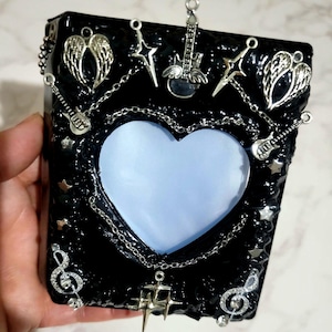 Cute Kpop Decoden Photocard Book Binder/Decorated PC binder/ Kpop Collect Book/Gift for Kpop fans/ Photocard Binder/ Kpop Photocard album