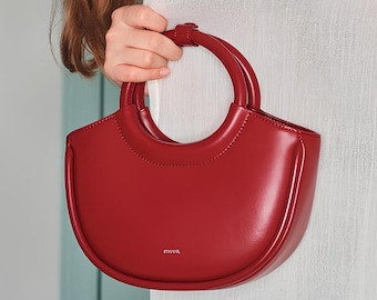 Vintage Coach Red Mini Ergo Zip Bag 9020 - Etsy