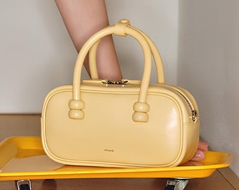 Yellow Crossbody Bag | Yellow Leather Bag | Small Yellow Bag | Mini Yellow Bag | Yellow Cross body Bags | Yellow Handbags | Yellow Handbags