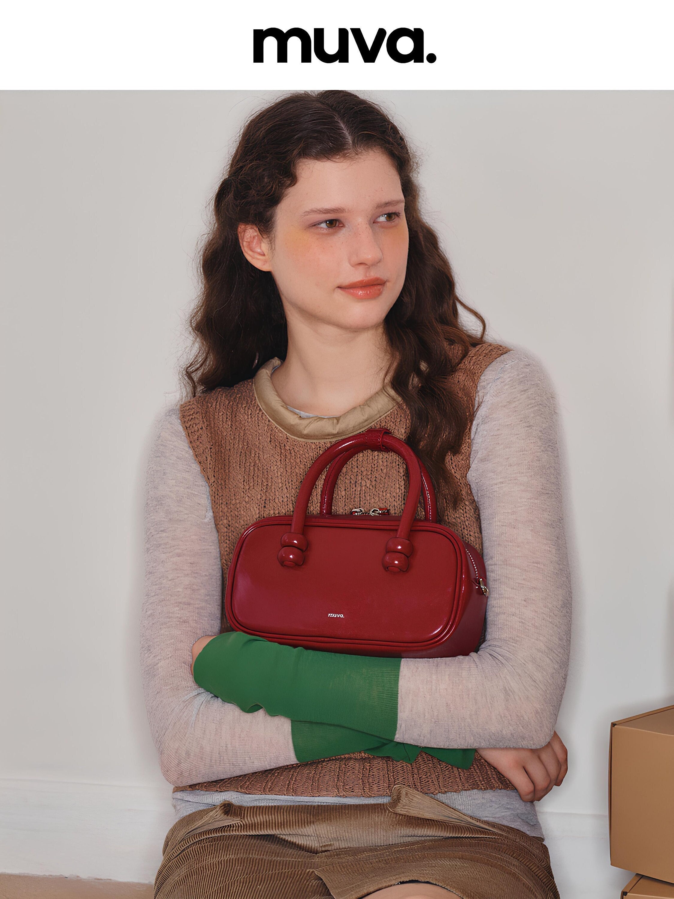 Handbag Borse Eleganti Rosse Abbinare Borse Rosse Da Cerimonia