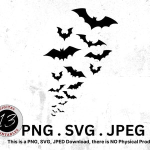 Halloween Bats svg, Spooky Bats svg, Bats bundle svg, Halloween Design svg, Fall Clipart png, Halloween Bats png, Bats bundle png, Bats