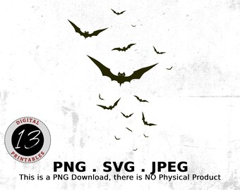 Halloween Bats svg, Spooky Bats svg, Bats bundle svg, Halloween Design svg, Fall Clipart png, Halloween Bats png, Bats Clipart png,Halloween