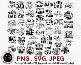 Fathers Day SVG Bundle, Fathers Day T-Shirt SVG, Dad SVG, Father Shirt, Happy Fathers Day, Cool Dad svg, Fathers Day svg, Fathers Day png