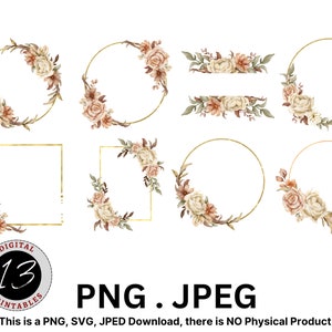 Acuarela Flores de Otoño Clipart, Flor PNG, Diseño de Flores de Otoño, Flor de Otoño PNG, Flor PNG, Imágenes Prediseñadas de Otoño, Floral de Otoño, Flor png, png