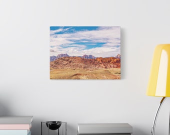 Ga verder - Red Rock Canyon Fine Art - Nevada National Conservation - Canvas kunst aan de muur - Woondecoratie - Interieurontwerp - Las Vegas - Landschap