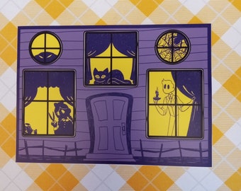 Haunted House Sticker Sheet