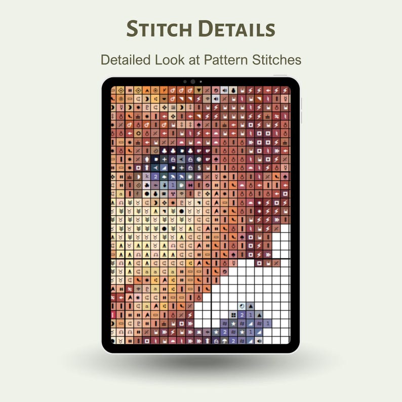 Fairy Reading Book Cross Stitch Pattern: Whimsical Embroidery (PDF) image 3