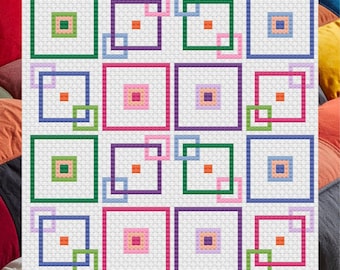 パターン｜キルトブロックI クロスステッチパターン PDF - Etsy 日本
