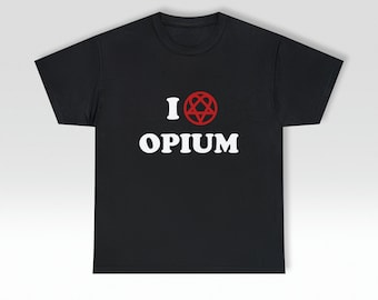 Destroy Lonely Shirt Opium Shirt Rapper Autograph T-shirt - Etsy