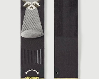 Calcetines de senderismo de lana merino: calcetines de mapache