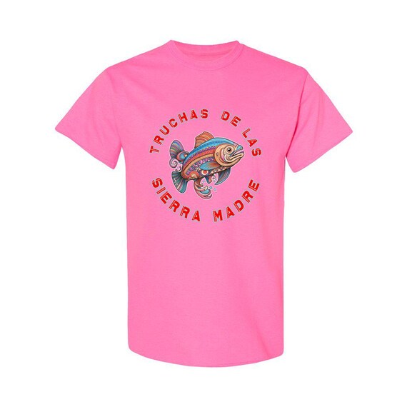 T-shirt Gilden Native Mexican Trout: 