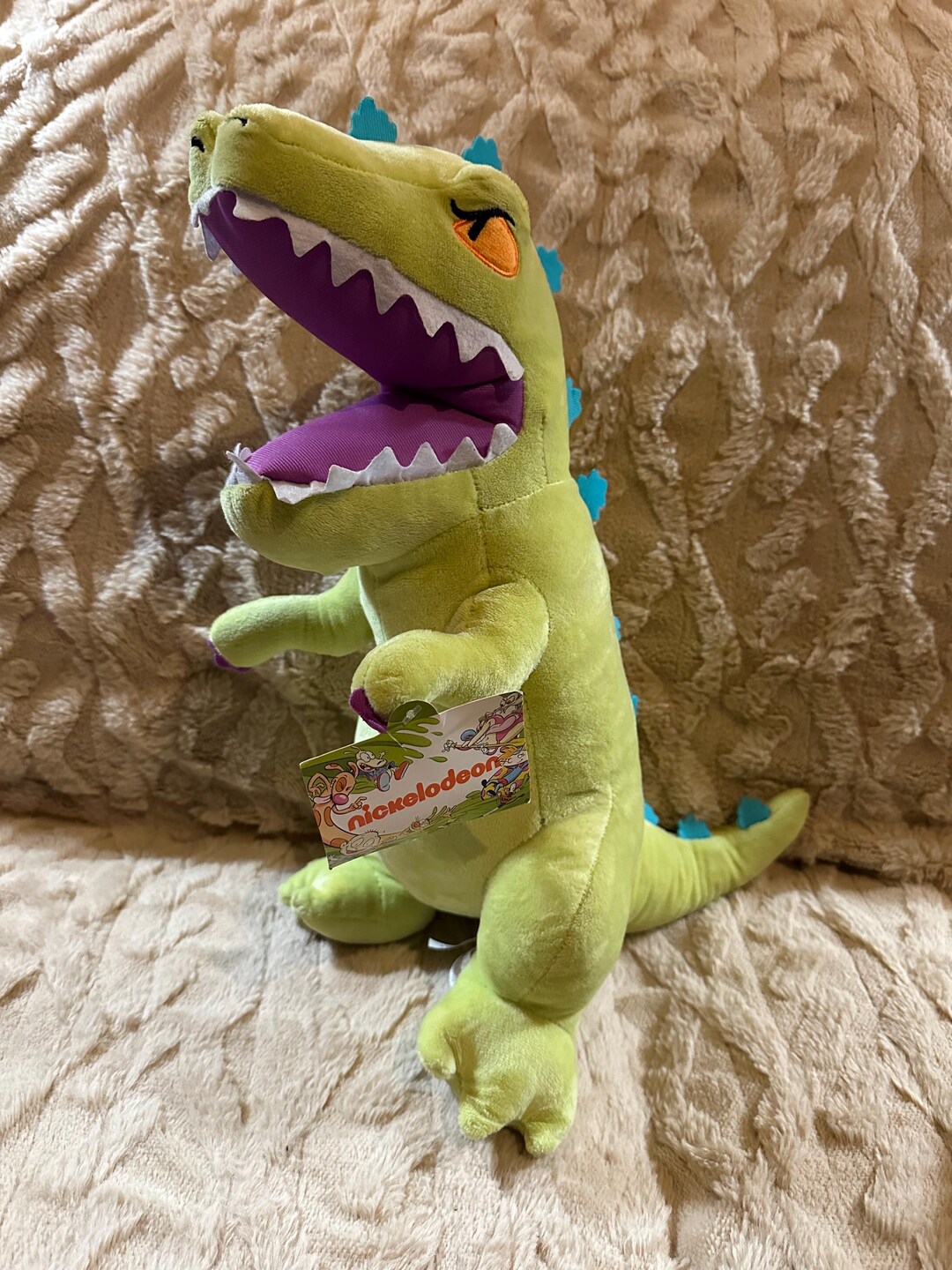 Rex Rugrats Rex Rugrats Plushie 16” Nicklelodeon - Etsy