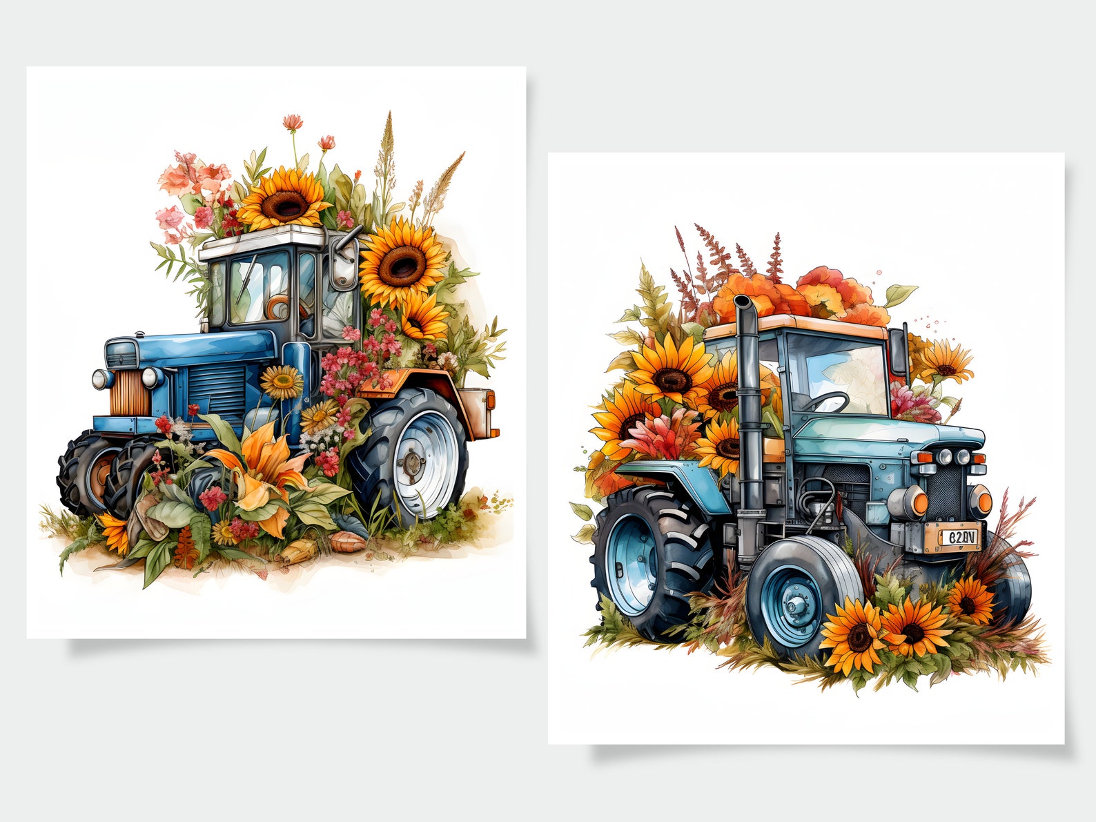 Charming Fall Tractor Jon Jon