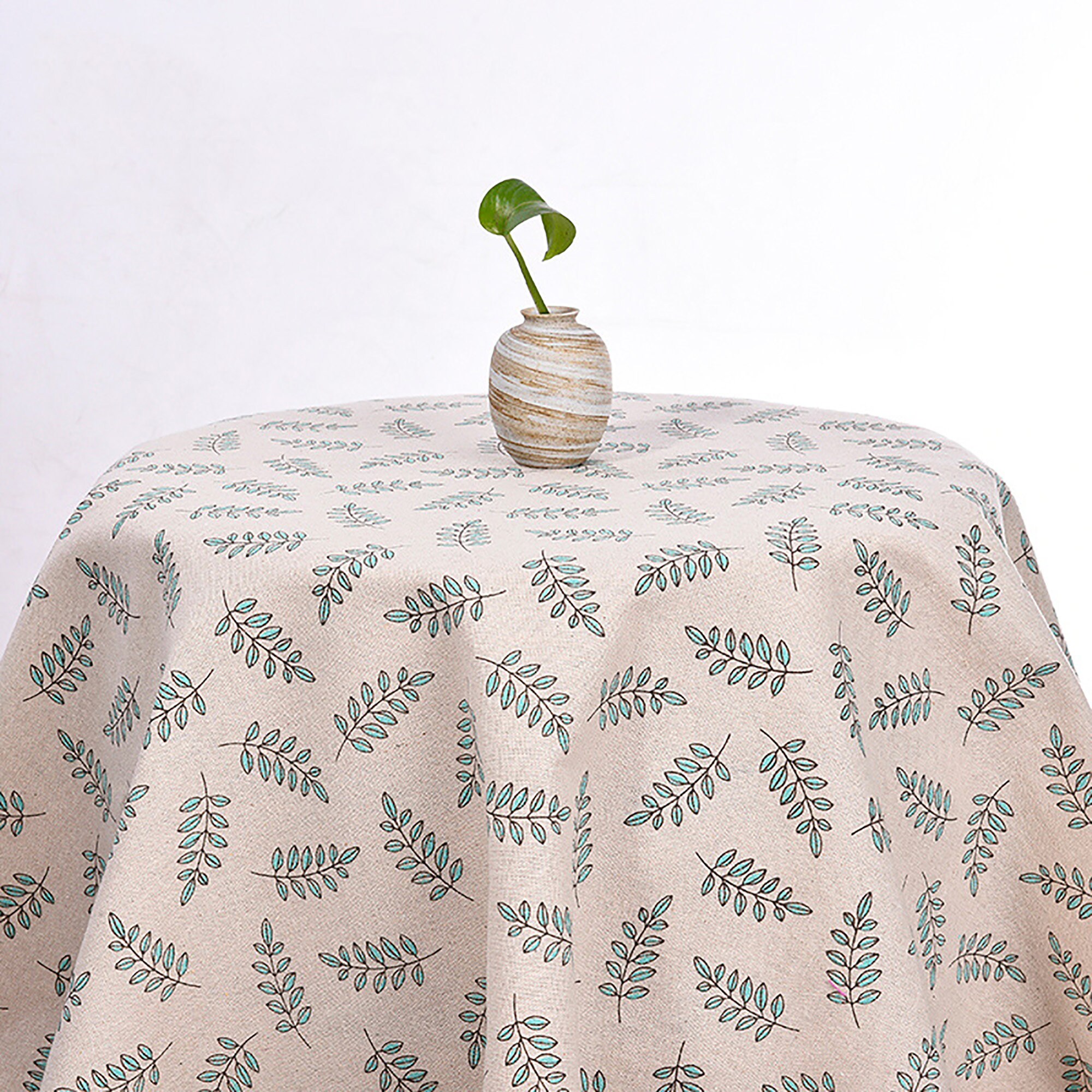 Printed Cotton Linen Fabric, Natural and Absorbable Craftsmanship and