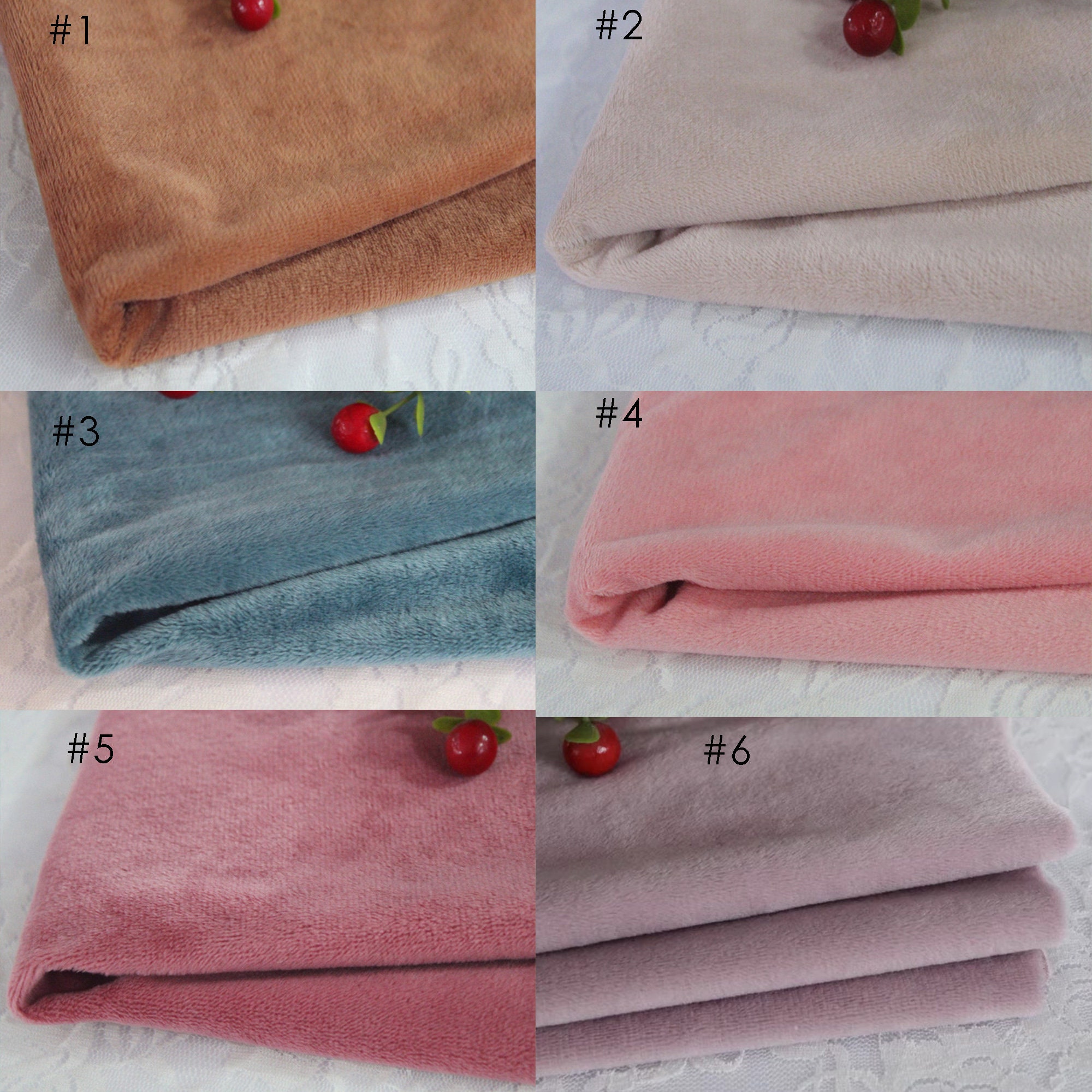 67 Colors Marten Fabric, Soft Swaddling Fabric, Solid Color Smooth