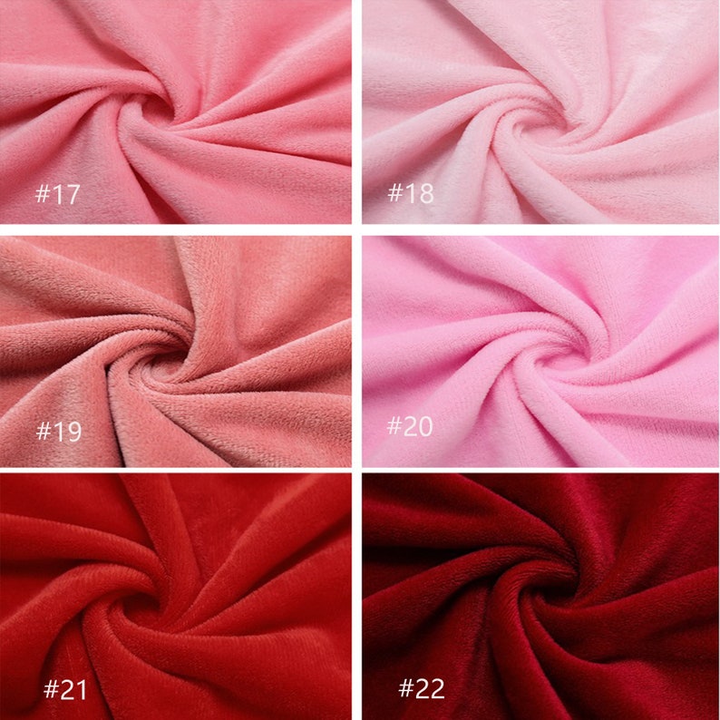 Crystal Super Soft Fabric Short Plush DIY Handmade Fabric Etsy