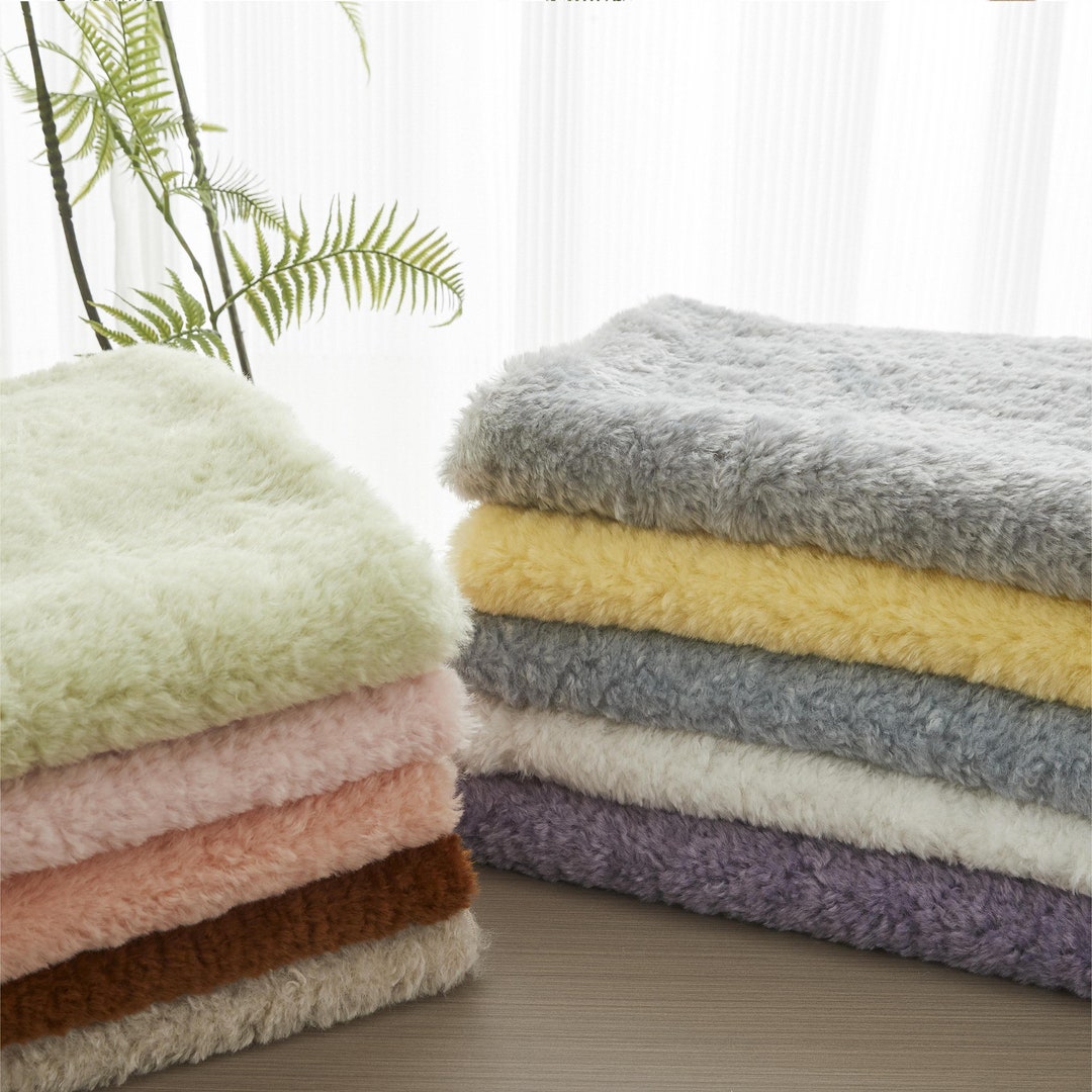 Wool Roll Wool Plush Fabric, Highquality Wool Fabric, Synthetic Fur