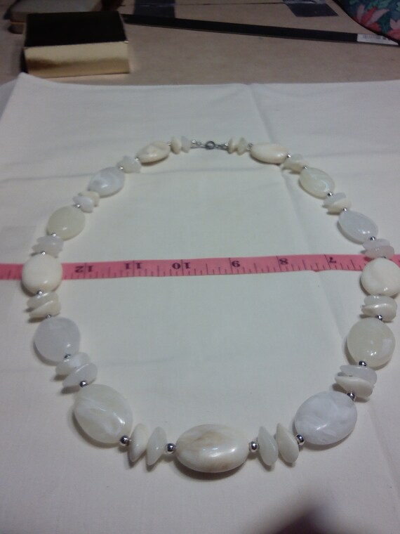 Moonstone Necklace 26 inches - image 3