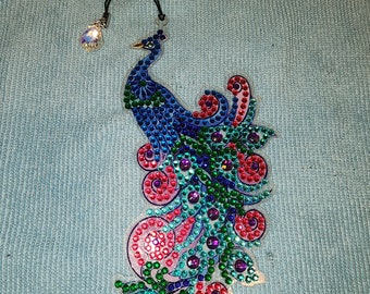 Peacock Free Standing Lace Bookmark Made From Machine - Etsy