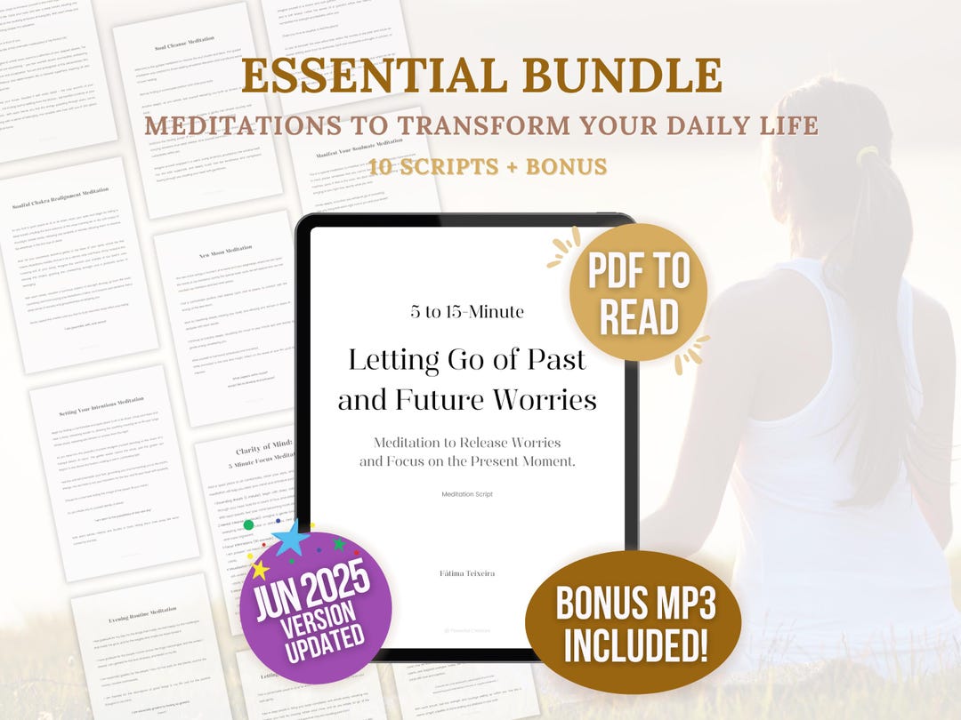 Guided Meditation Scripts Bundle: 10 Essential Meditations + Bonus MP3 ...