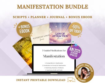 Manifestatiebundel: planner, dagboek, e-boek (digitale download)