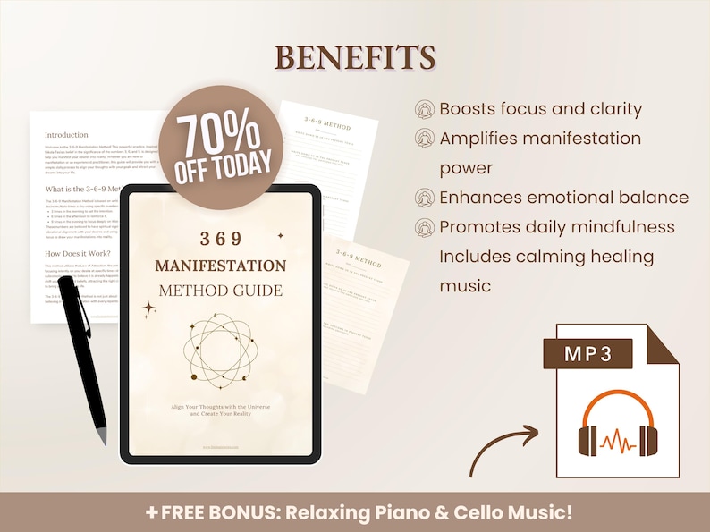 369 Manifestatiemethode afdrukbaar: gids wet van de aantrekkingskracht met bonus-mp3 (digitale download) afbeelding 5