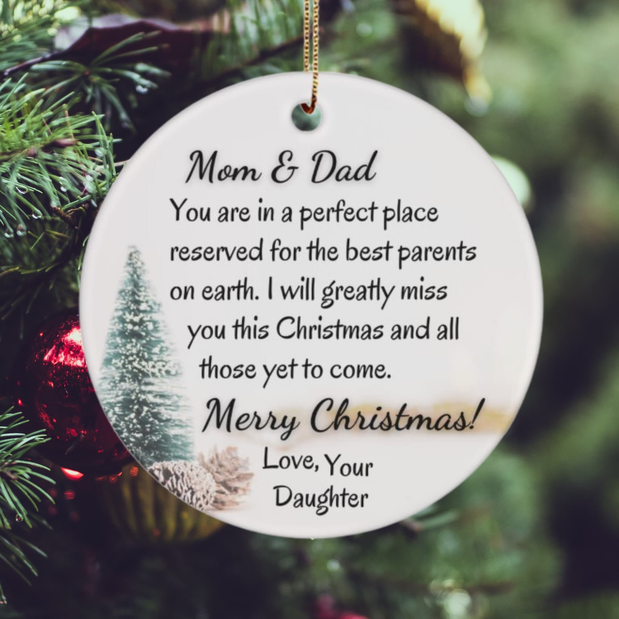 Christmas Ornaments From Deceased