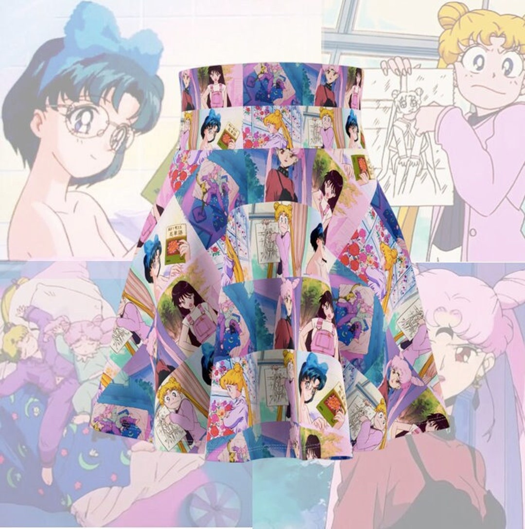 Sailor Moon Skirt // Usagi Tsukino // Sailor Senshi // 90s - Etsy