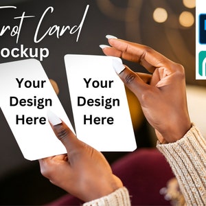 タロット カード モックアップ、タロット カードのストック写真、タロット カード テンプレート