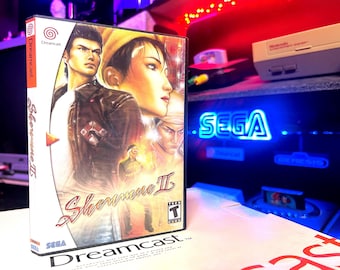 Shenmue II- 4-disc complete game with quad-disc case