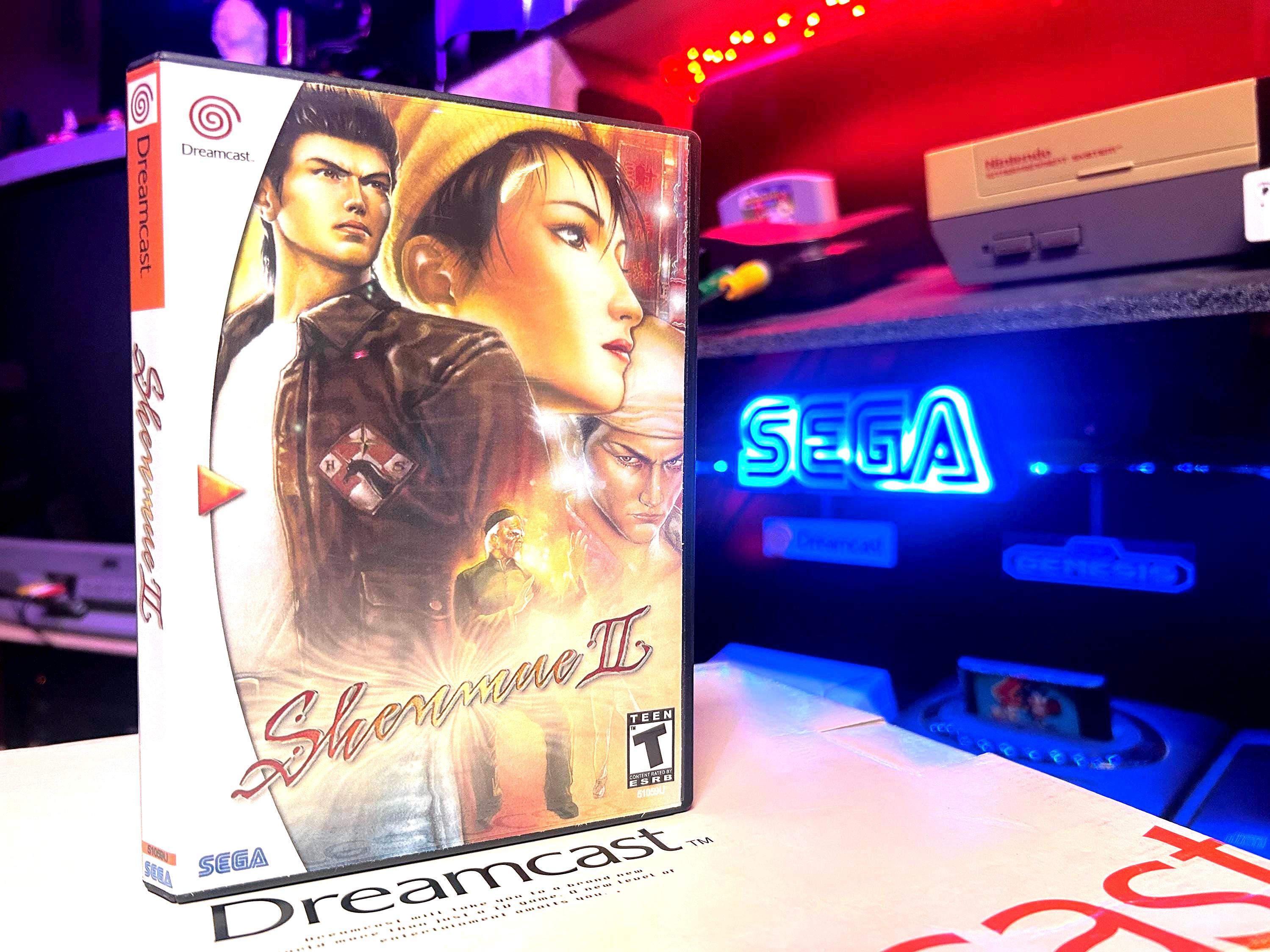 Shenmue II- 4-disc complete game with quad-disc case