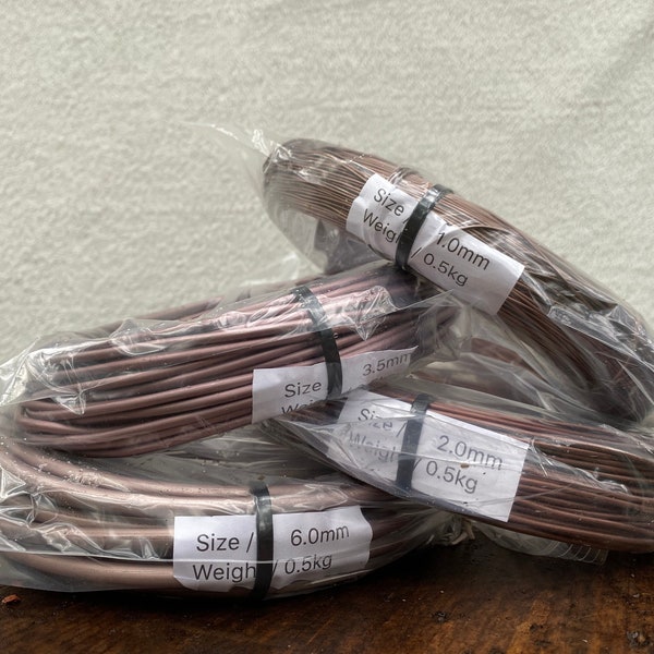 Bonsai wire. Japanese bonsai wire. Bonsai branch training aluminum wire. Japanese imported high quality 500g roll
