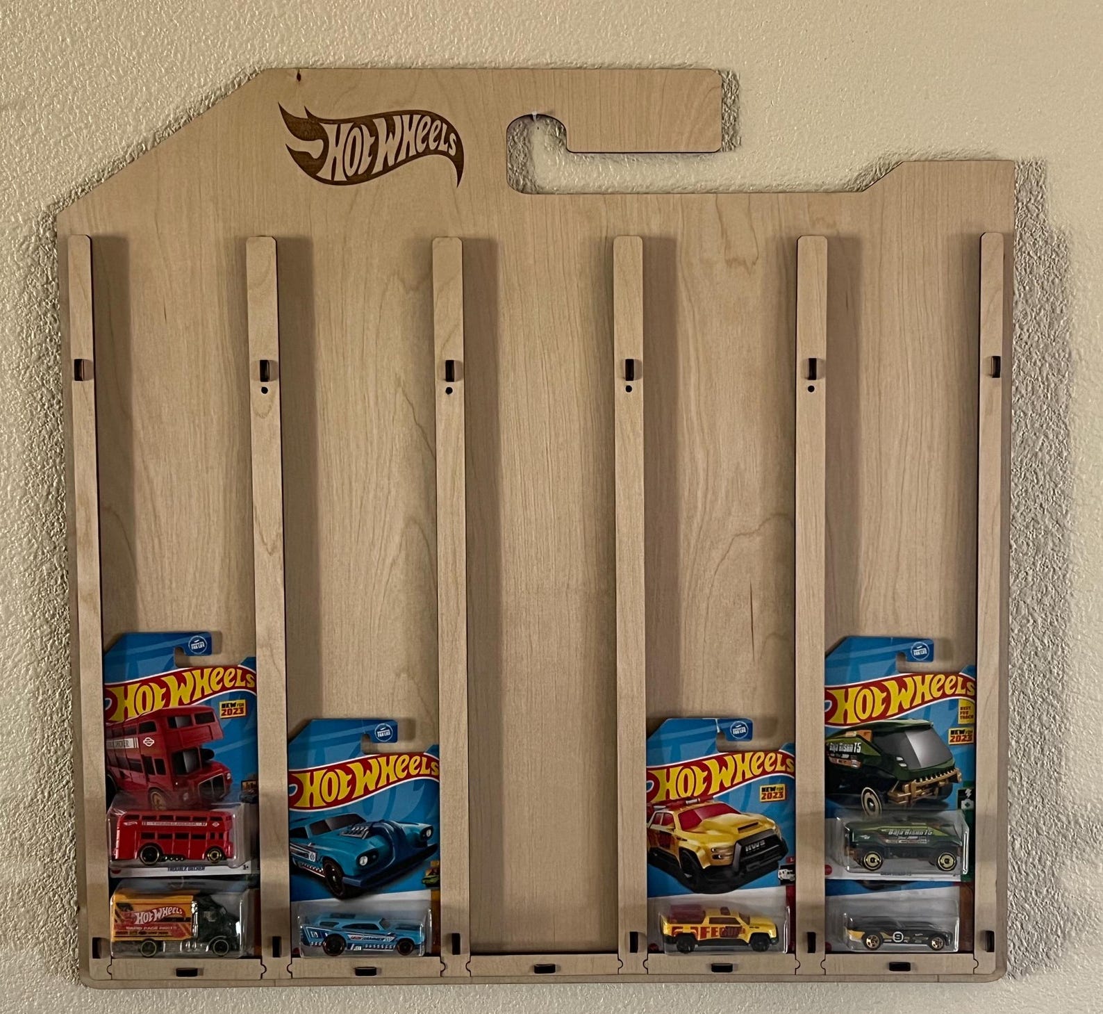 Collectors Toy Car Storage Rack Roughly Hold 50 Cars - Etsy