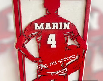 soccer silhouette trophy sports figure