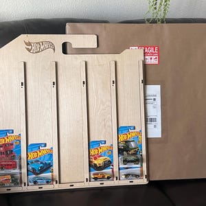 Collectors Toy Car Storage Rack  roughly hold 50 cars