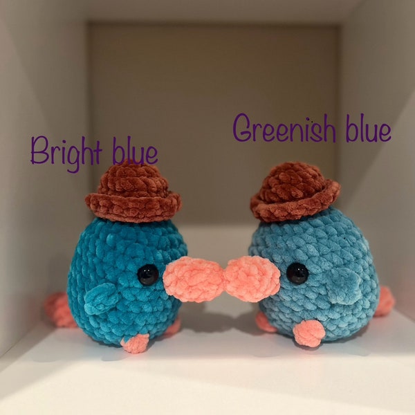 MADE TO ORDER Crochet Perry the Platypus | Handmade Gift for Kids | Cute Crochet Plushies | Toy for Kids | Crochet Amigurumi | Crochet Plush