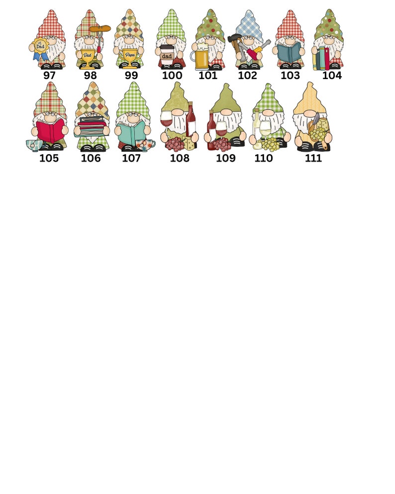 Housewarming Gift Personalized Gnome Family Portrait Custom Gnome