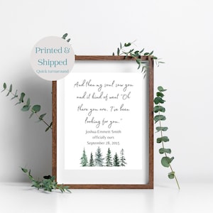 Gotcha Day quote; Adoption Day Gift; Gotcha Day Gift; Adoption Sign; Adoption Journey; Adoption Milestone Gift Adoption Wall Art Bible Quote